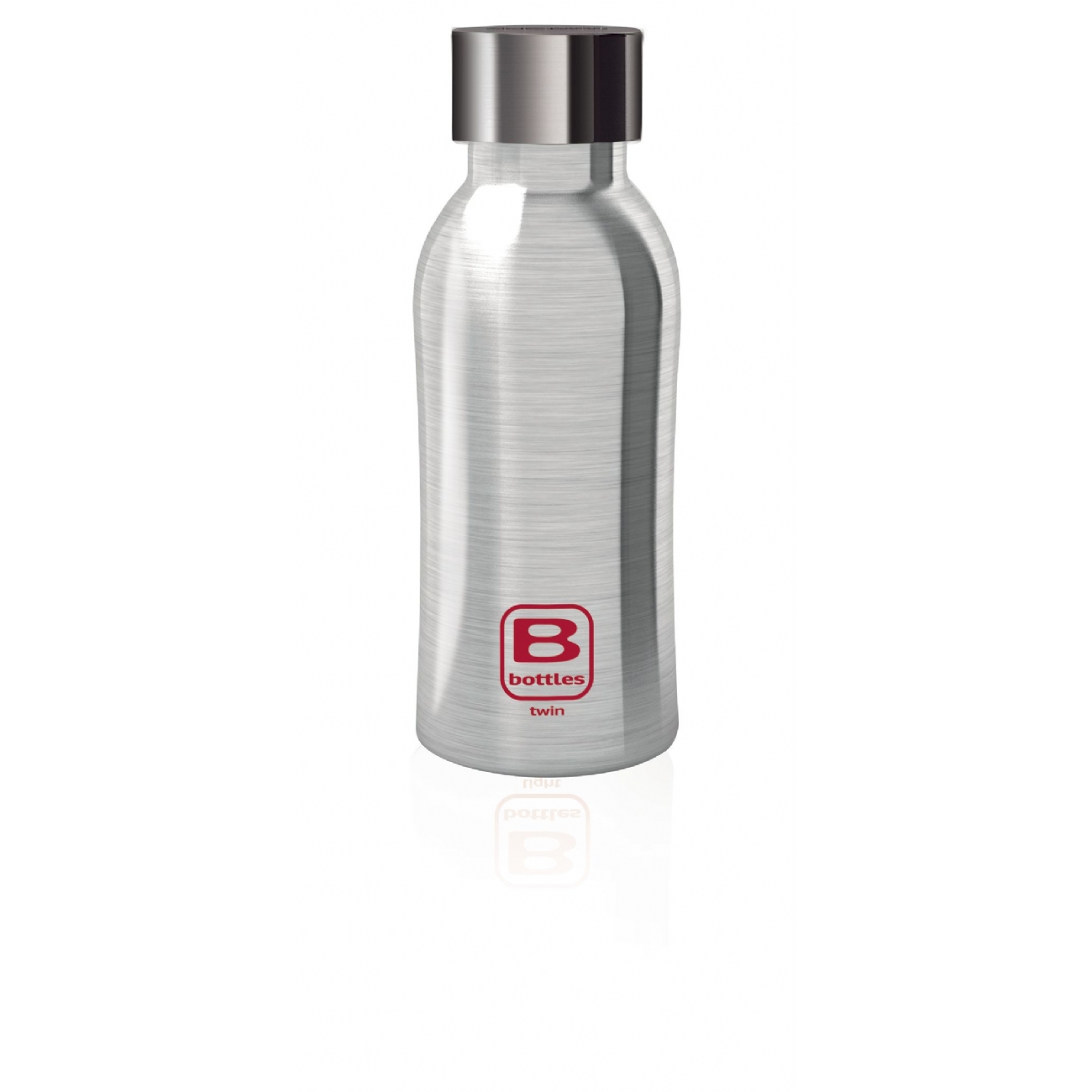 STEEL BRUSHED - B BOTTLES TWIN 350 ML