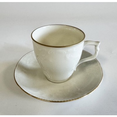 TAZZINA CAFFE ' IN PORCELLANA ELFEMBEIN GOLD ROSENTHAL