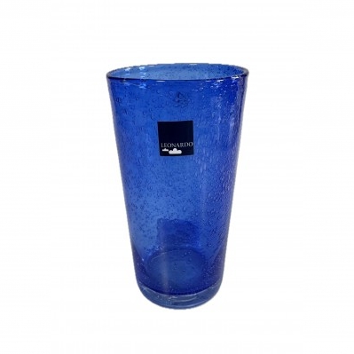 SET 6 BICCHIERI LONG DRINK - BIBITA IN VETRO BLU