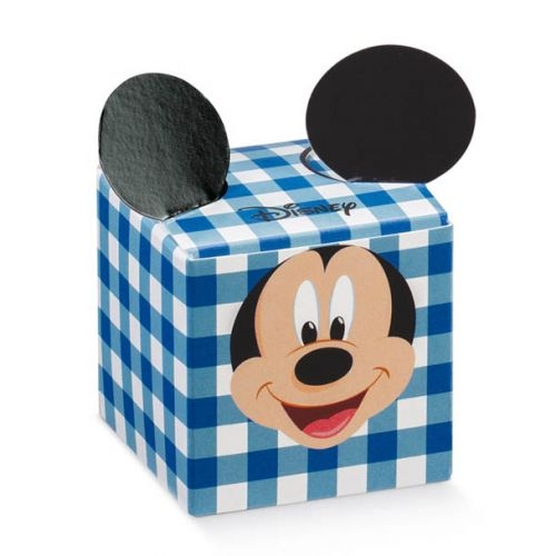 Cubo portaconfetti Disney Mickey's Party Blu